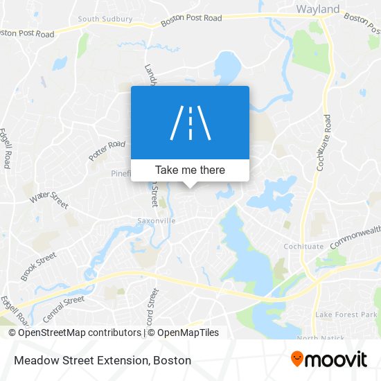 Meadow Street Extension map