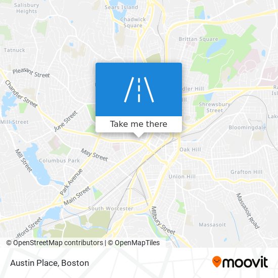 Mapa de Austin Place