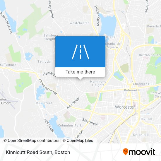 Kinnicutt Road South map