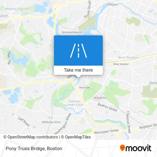 Pony Truss Bridge map