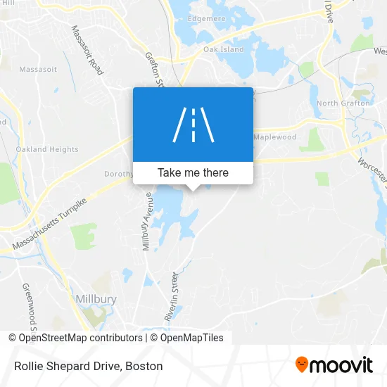 Rollie Shepard Drive map