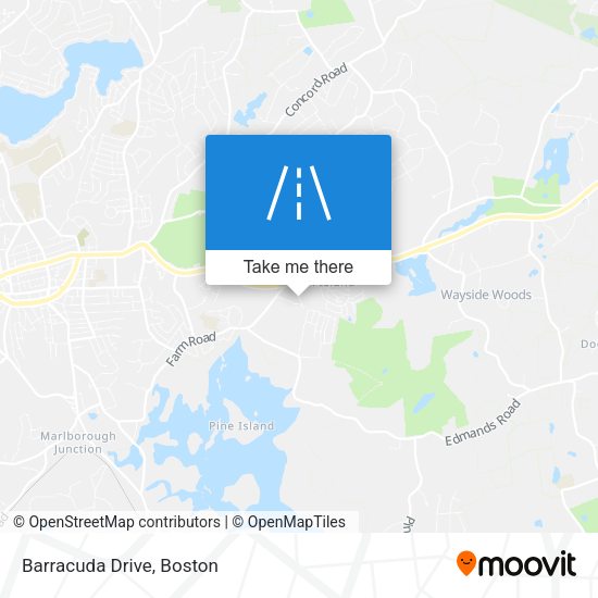 Mapa de Barracuda Drive
