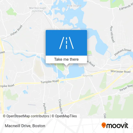 Macneill Drive map