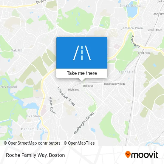 Roche Family Way map