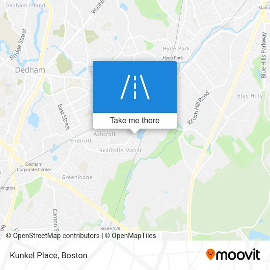 Kunkel Place map