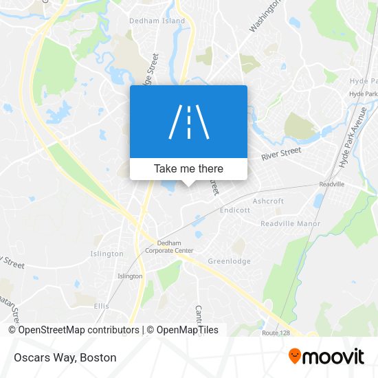 Mapa de Oscars Way
