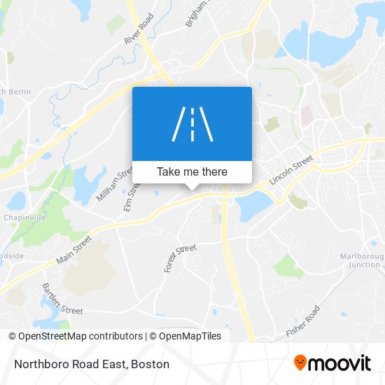 Mapa de Northboro Road East