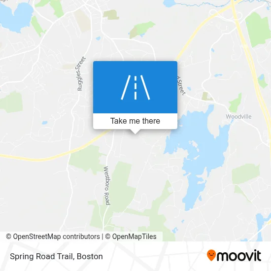 Spring Road Trail map