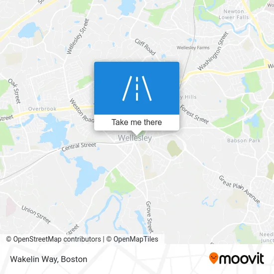 Wakelin Way map