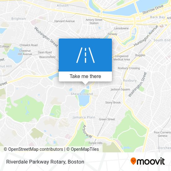 Mapa de Riverdale Parkway Rotary