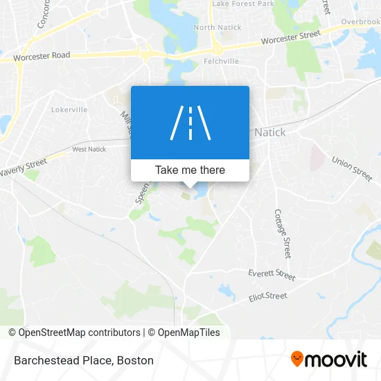 Barchestead Place map