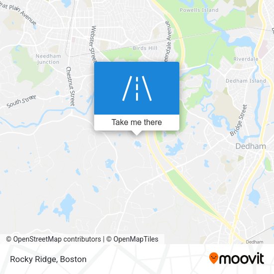 Mapa de Rocky Ridge