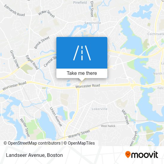 Mapa de Landseer Avenue