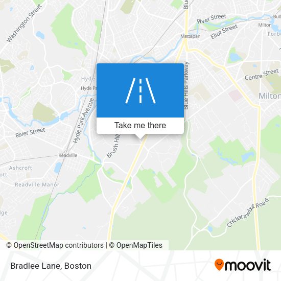 Mapa de Bradlee Lane