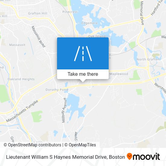 Lieutenant William S Haynes Memorial Drive map