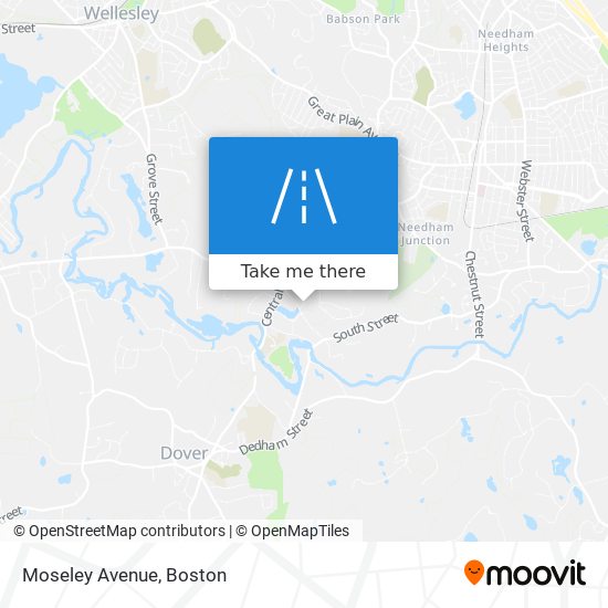 Mapa de Moseley Avenue