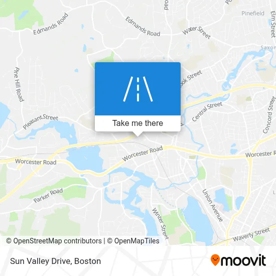 Sun Valley Drive map