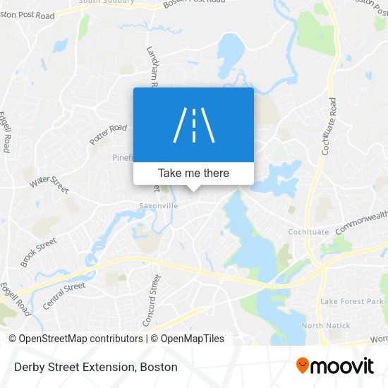 Mapa de Derby Street Extension