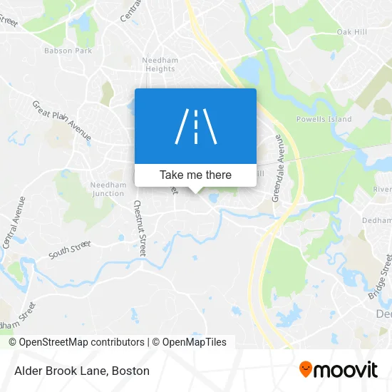 Mapa de Alder Brook Lane