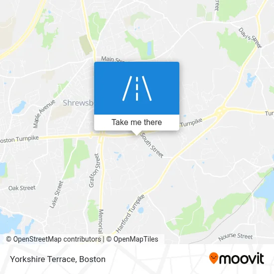 Yorkshire Terrace map