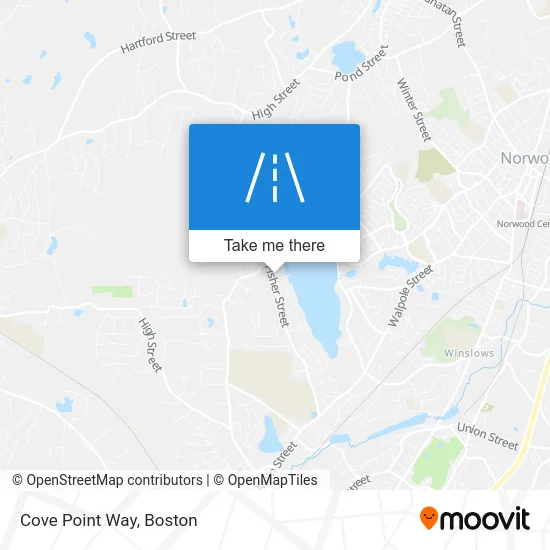 Cove Point Way map