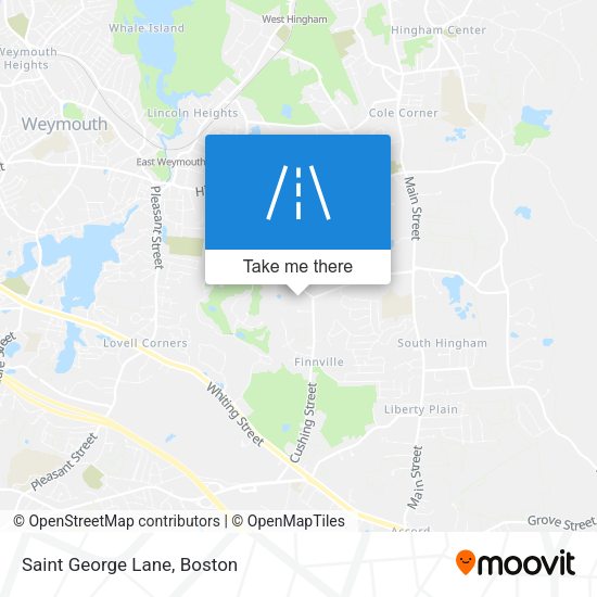 Mapa de Saint George Lane