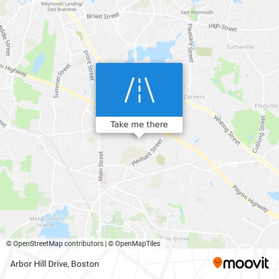 Arbor Hill Drive map