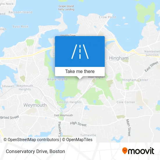 Conservatory Drive map