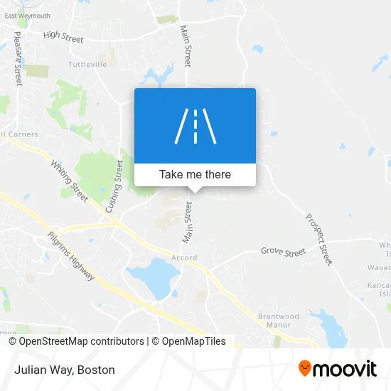 Julian Way map