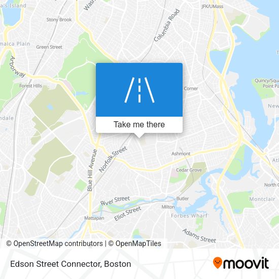 Edson Street Connector map