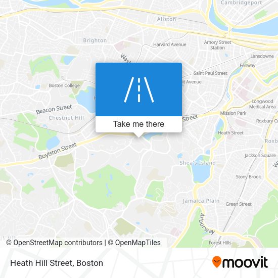 Mapa de Heath Hill Street