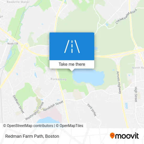 Redman Farm Path map