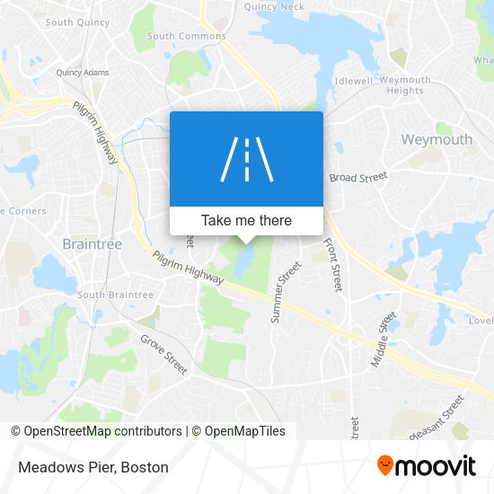 Mapa de Meadows Pier