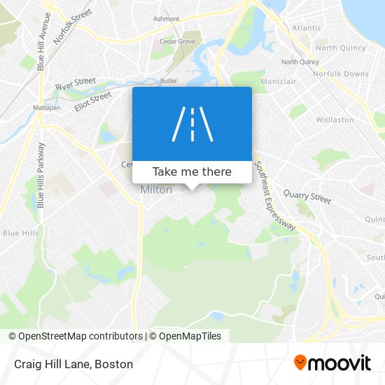 Mapa de Craig Hill Lane