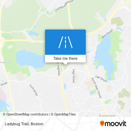Ladybug Trail map