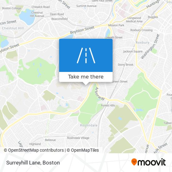 Surreyhill Lane map