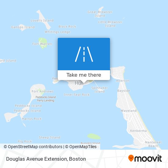 Mapa de Douglas Avenue Extension