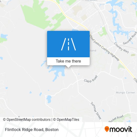 Flintlock Ridge Road map