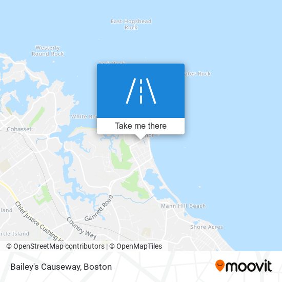 Bailey's Causeway map
