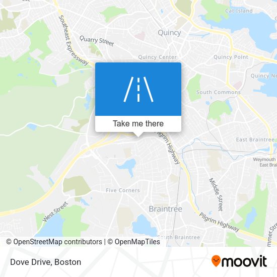 Mapa de Dove Drive