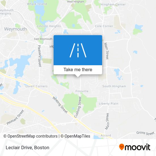 Mapa de Leclair Drive