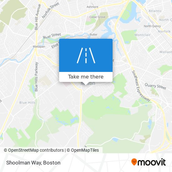 Shoolman Way map