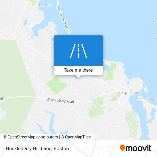Mapa de Huckleberry Hill Lane