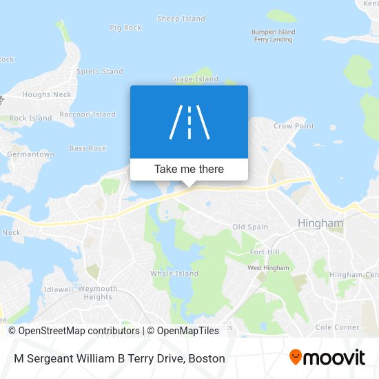 M Sergeant William B Terry Drive map