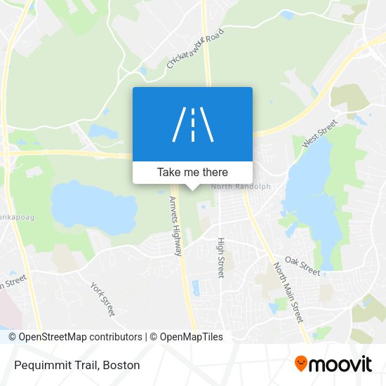 Mapa de Pequimmit Trail