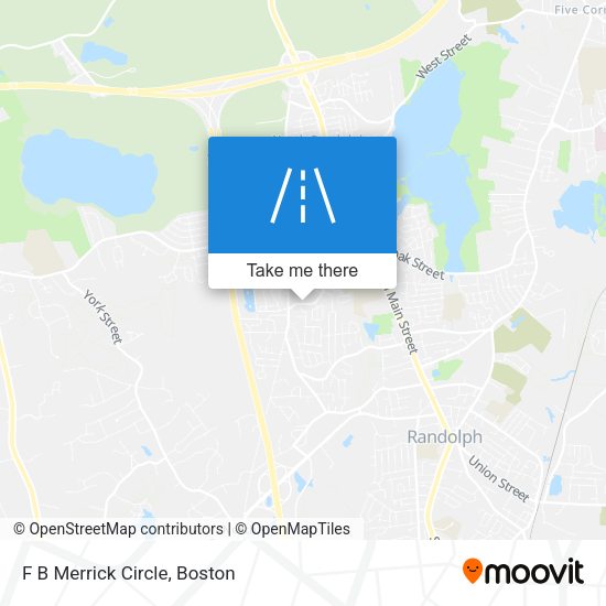 Mapa de F B Merrick Circle