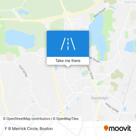 F B Merrick Circle map