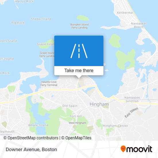 Mapa de Downer Avenue