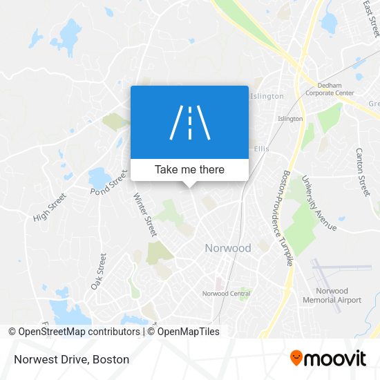 Mapa de Norwest Drive