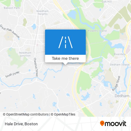 Hale Drive map